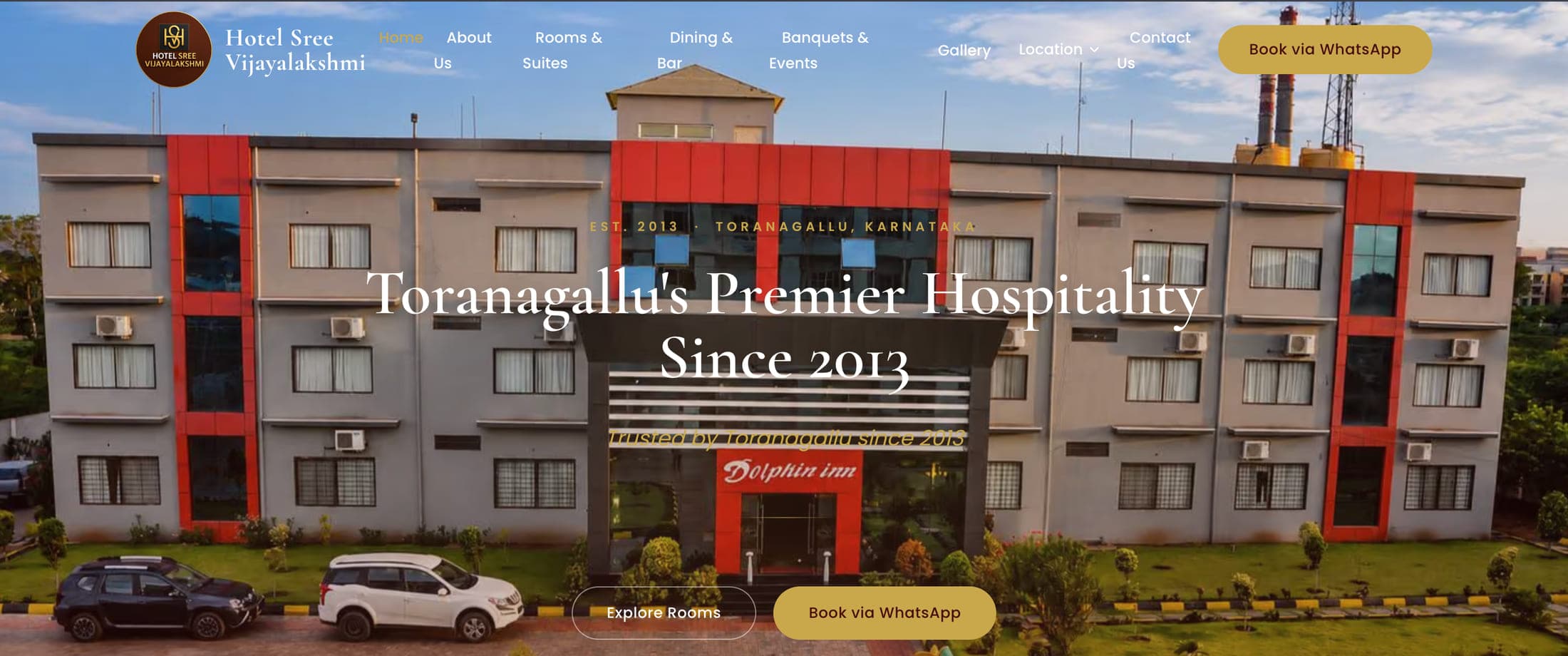 Hotel Sree Vijayalakshmi homepage